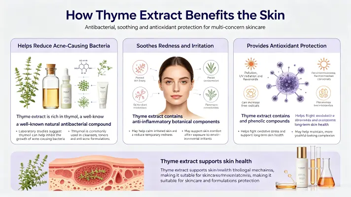 How Does Thyme Extract Benefit the Skin How Does Thyme Extract Benefit the Skin