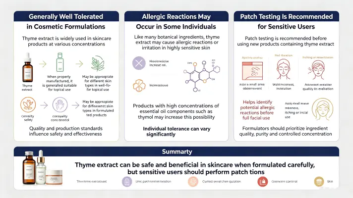 Is Thyme Extract Safe for Skin Is Thyme Extract Safe for Skin