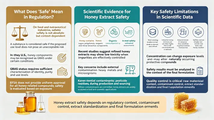 Scientific and Regulatory Basis of Honey Extract Safety Scientific and Regulatory Basis of Honey Extract Safety