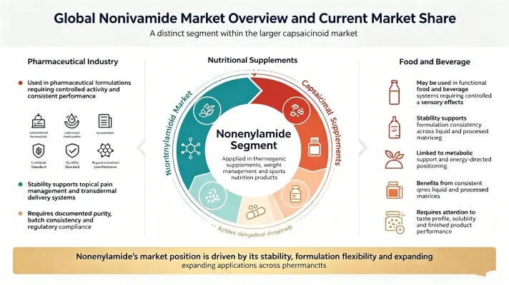 Global Nonivamide Market Overview and Current Market Share Global Nonivamide Market Overview and Current Market Share