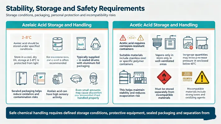 Stability, Storage, and Safety Requirements