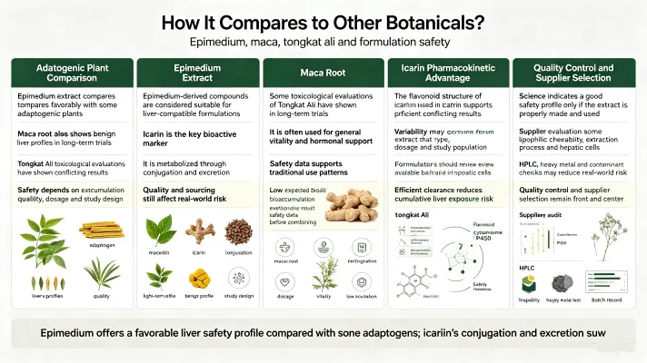 How It Compares to Other Botanicals