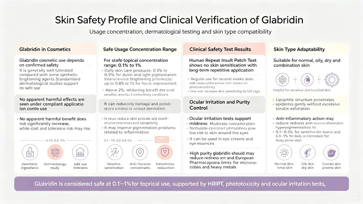 Skin Safety Profile and Clinical Verification of Glabridin Skin Safety Profile and Clinical Verification of Glabridin