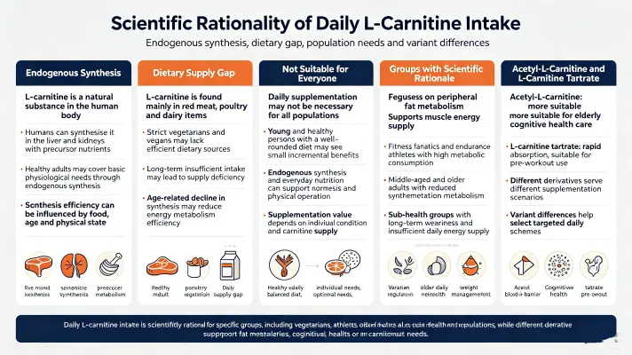 Scientific Rationality of Daily L-Carnitine Intake