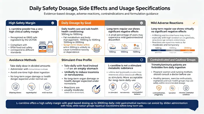 Daily Safety Dosage, Side Effects and Usage Specifications