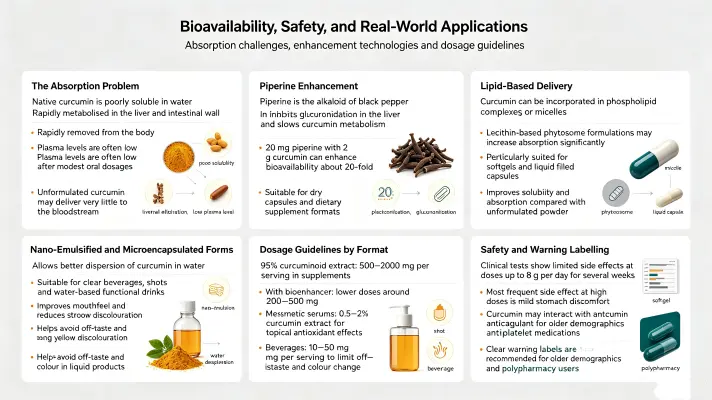 Bioavailability, Safety, and Real-World Applications Bioavailability, Safety, and Real-World Applications