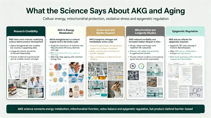 What the Science Says About AKG and Aging What the Science Says About AKG and Aging