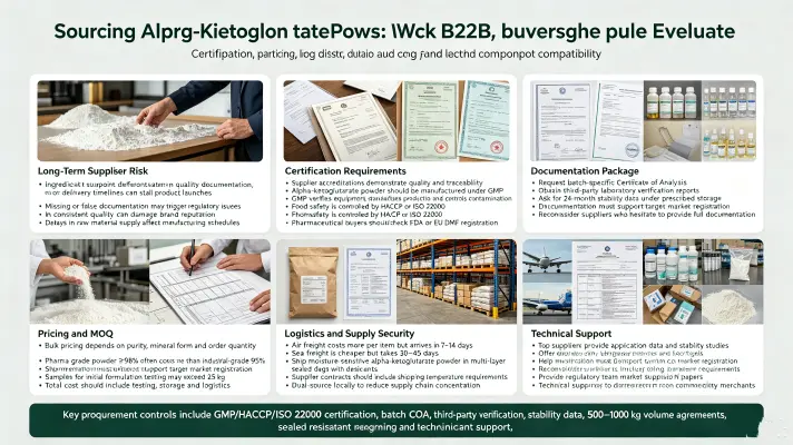 Sourcing Alpha-Ketoglutarate Powde
