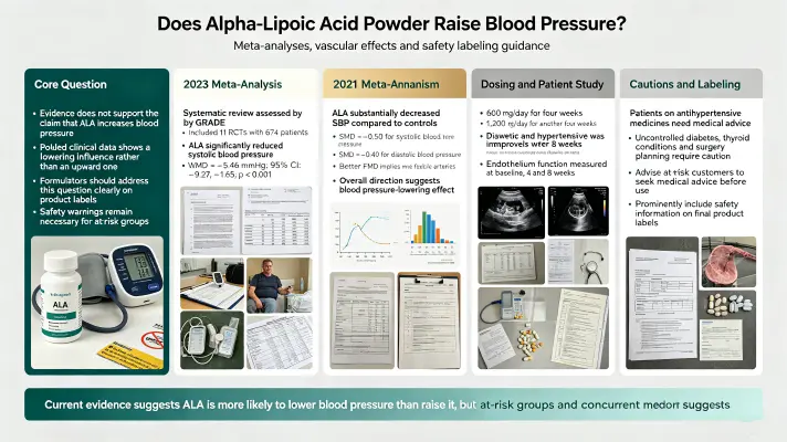 Does Alpha-Lipoic Acid Powder Raise Blood Pressure Does Alpha-Lipoic Acid Powder Raise Blood Pressure