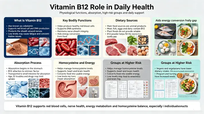Vitamin B12 Role in Daily Health