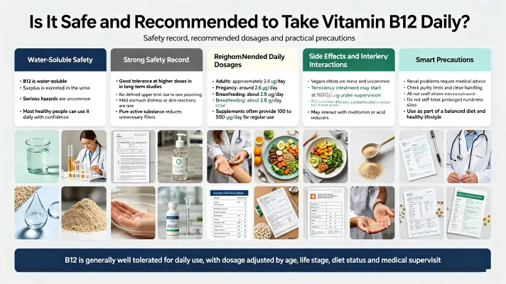 Is It Safe and Recommended to Take Vitamin B12 Daily
