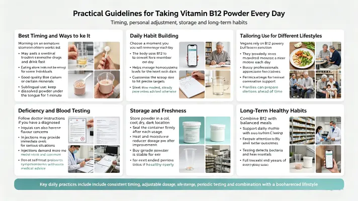 Practical Guidelines for Taking Vitamin B12 Powder Every Day