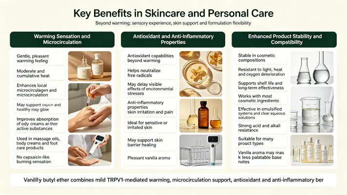 Key Benefits in Skincare and Personal Care