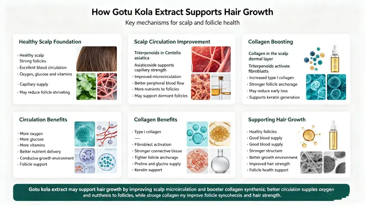 How Gotu Kola Extract Supports Hair Growth How Gotu Kola Extract Supports Hair Growth