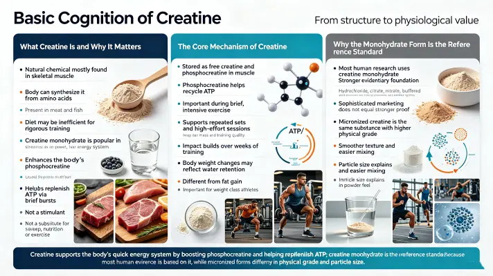 Basic cognition of creatine Basic cognition of creatine