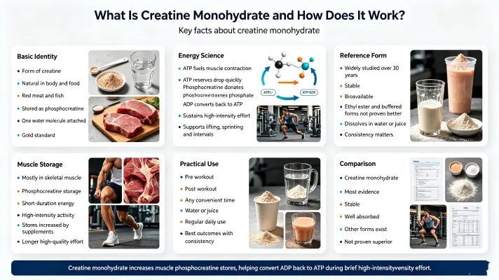 What Is Creatine Monohydrate and How Does It Work What Is Creatine Monohydrate and How Does It Work