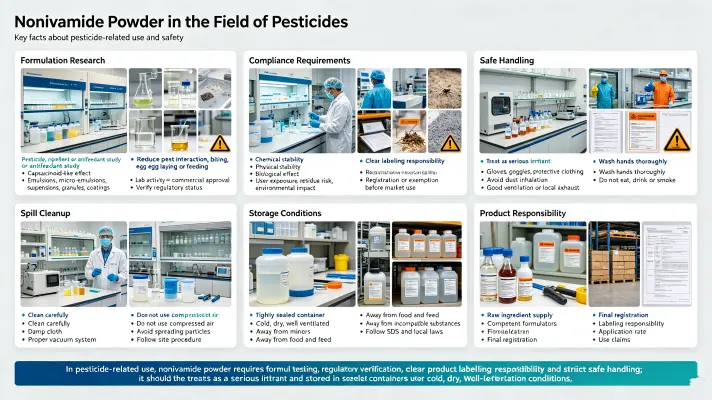 Nonivamide Powder in the Field of Pesticides Nonivamide Powder in the Field of Pesticides