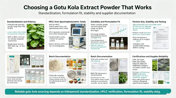Choosing a Gotu Kola Extract Powder That Works Choosing a Gotu Kola Extract Powder That Works