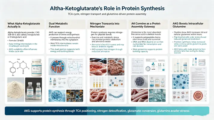 Alpha-Ketoglutarate's Role in Protein Synthesis