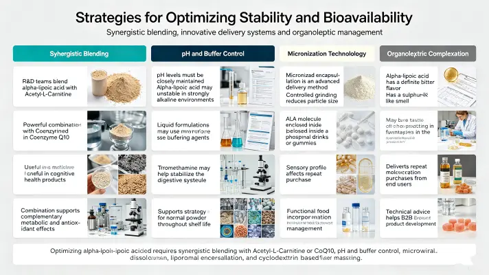 Strategies for Optimizing Stability and Bioavailability