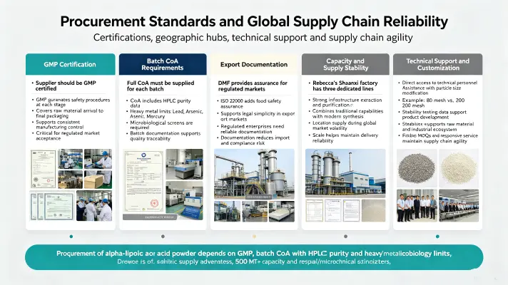 Procurement Standards and Global Supply Chain Reliability Procurement Standards and Global Supply Chain Reliability