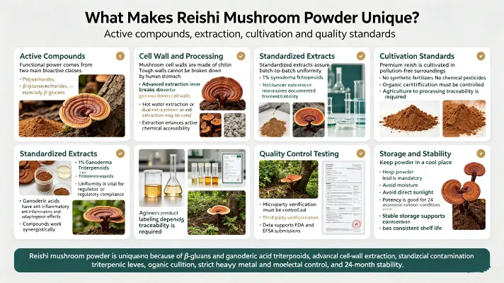 What Makes Reishi Mushroom Powder Unique