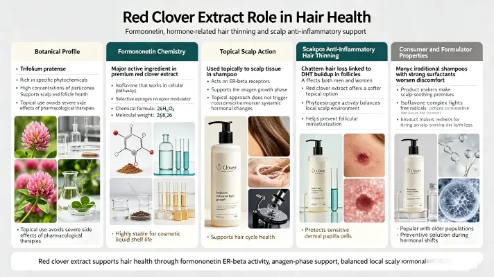 Red Clover Extract Role in Hair Health Red Clover Extract Role in Hair Health